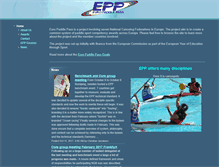 Tablet Screenshot of europaddlepass.com